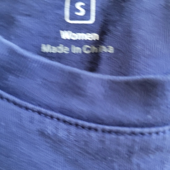 Apple Mac computers navy blue cotton tee size small - Picture 3 of 4